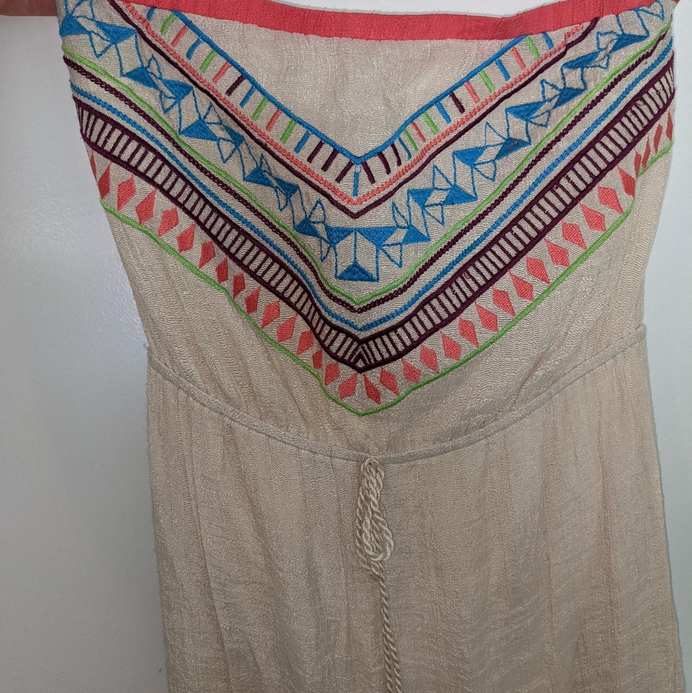 Tube top dress